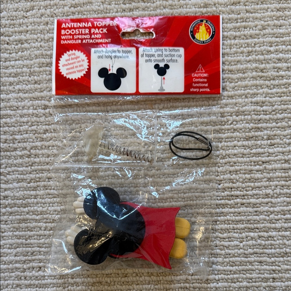 Disney Parks Mickey Mouse Antenna Topper Booster Pack